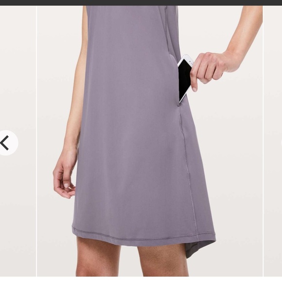 Lululemon Athletica Purple Dress Elegant Versatile Design -early morning dress - Picture 5 of 5